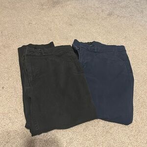 Banana republic stretch ankle pants (2 pairs)